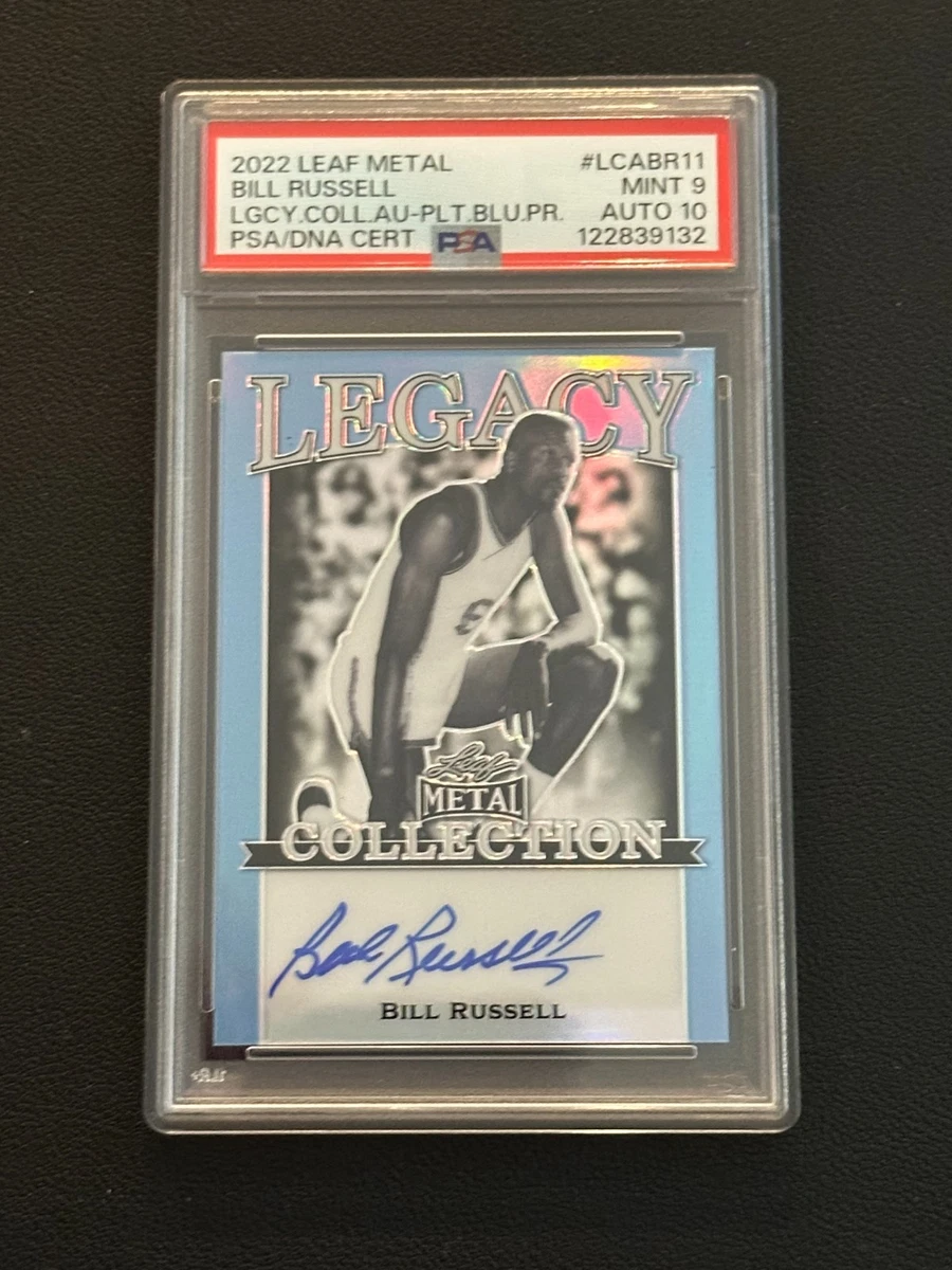 Bill Russell Autographed Basketball Trading Cards for sale | eBay