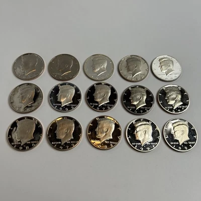 BU Uncirculated Estate Sale Kennedy Half Dollar Coin Collection - Image 1 of 4