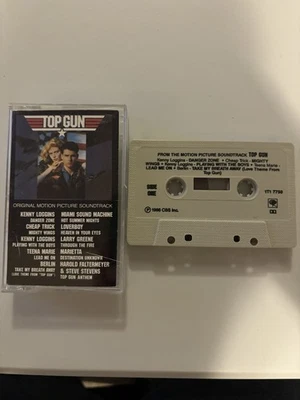 CBS Vintage 1986 Top Gun Original Motion Picture Soundtrack Cassette Tape Cruise - Image 1 of 3
