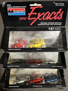 3X Monogram Mini-Exacts Replicas 2021 Exotic, 2035 European, 2065 Foreign - Picture 1 of 8