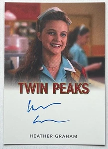 Heather Graham as Annie Full Bleed Autograph, Twin Peaks Log Lady Chronicles - Picture 1 of 2