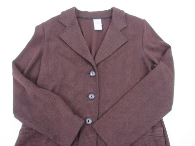 Weekenders Women's Size M Brown Long-Sleeve Suit Jacket - Image 1 of 4