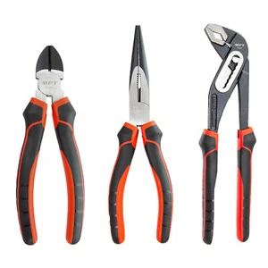MPT Commercial CrV Quality 3x Cutters Pliers Grips Water Pump Wrench Snips Pack - Picture 1 of 7