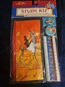 Vintage Disney Aladdin Study Kit - New in package - Picture 1 of 2