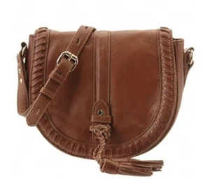 Joe's Jeans Bianca Saddle Crossbody Purse (Chestnut) New W/ Tags! - Picture 1 of 8
