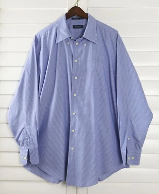 NAUTICA Mens Striped 100% Cotton Button Up Shirt Top Size 34 - 35 17 1/2 - Image 1 of 4