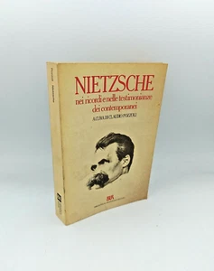 "NIETZSCHE nei ricordi e nelle testimonianze dei contemporanei" Pozzoli Bur 1990 - Picture 1 of 2