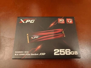 Brand New XPG GAMMIX S10 256GB M.2 2280 PCIe (ASX7000NPC-256GT-C) - Picture 1 of 1