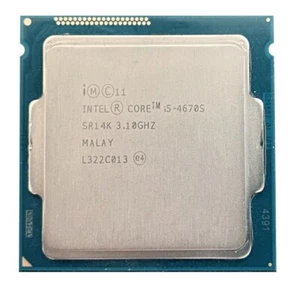 Intel Core i5-4670S Quad-Core 3.1 GHz SR14K LGA 1150 65W (inkl.MwSt/VAT) - Bild 1 von 1