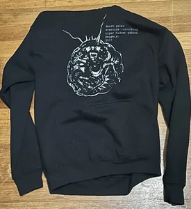 Black Steroids Hoodie Size S- Death Grips Merch - Picture 1 of 3