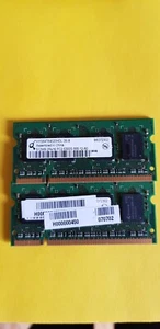 Portable Memory 1GB (2x512 MB) DDR2 - QIMONDA PC2 5300S HYS64T64021GB 555 - Picture 1 of 1
