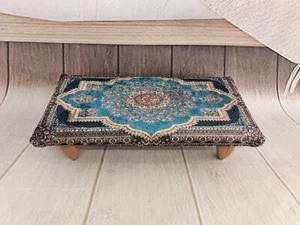 Bedroom bench Stepping stool Desk stool Footstool Upholstered Office ottoman - Picture 1 of 10
