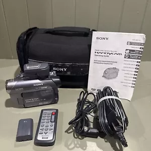 Sony Handycam DCR-DVD305 Bundle *Tested-Working* - Picture 1 of 8