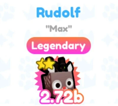 Rudolf Legendary Pet Simulator sim X PSX for Roblox