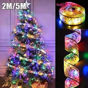 Fairy String Lights LED Ribbon Lights Christmas Tree Lights Party Decorations - Picture 1 of 9