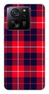 Coque en silicone imprimée compatible Xiaomi 13T Tartan Rouge 2 - Picture 1 of 3