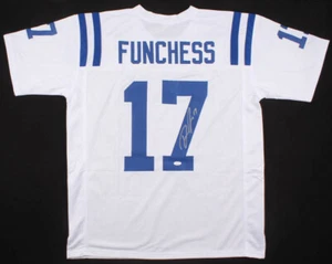 Devin Funchess Signed Indianapolis Colts Jersey (JSA COA) U of Michigan W.R - Picture 1 of 6
