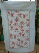 ONE EMMA BRIDGEWATER PILLOW SLIP / CASE "TRUE LOVE AND ROSES" USED