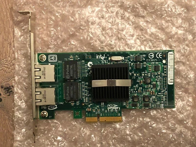 Intel D33682 LAN Card Dell 0X3959, Dual Gbit SeRver Ethernet - Image 1 of 2