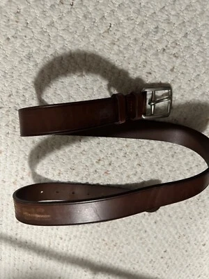 Coach leather wear belt brown - Image 1 of 4