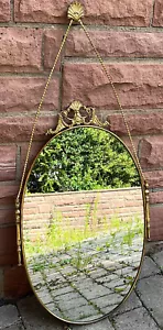Wunderschöne Barock Messing Spiegel 44 x 98 cm (B x H ) - Bild 1 von 8