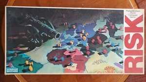 1980 Parker Bros RISK Continental Board Game Original Complete in Box - Picture 1 of 11