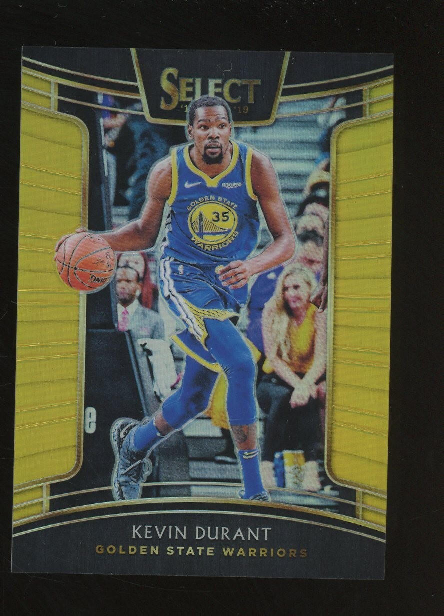 2018-19 Panini Select #31 Kevin Durant Gold PRIZMS 06/10