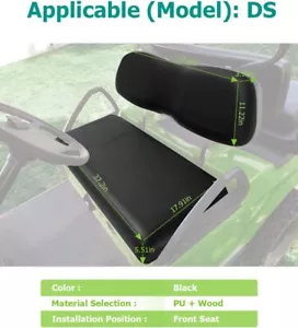 2 x Front Seat Assembly Cushions for Club Car DS Golf Cart Cushion Seat Assembly - Bild 1 von 7