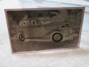 Foto Original De Colección NEGATIVA 1930 Ford Coche Automóvil - Imagen 1 de 1