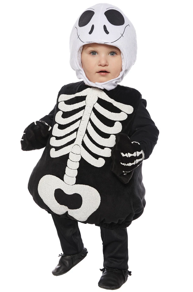 Brand New Skeleton Belly Baby Toddler Halloween Costume - Image 1 of 1