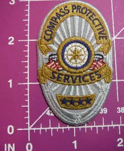 Compass Protective Services shield patch-new - Picture 1 of 2