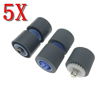 5SET 0434B002AA Exchange Pickup Feed Roller compatible Canon DR-5010C DR-6030C - Image 1 of 4