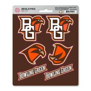 Bowling Green State University Falcons - Set Of 6 Sticker Sheet
