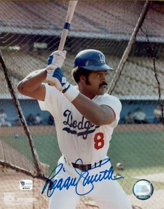 Reggie Smith Los Angeles Dodgers signed 8x10 Photo w/GAI COA - Picture 1 of 1