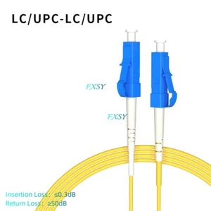 20m 30m 40m 50m 100m LC/UPC to LC/UPC Single Mode Simplex Fiber Optic Patch Cord - Picture 1 of 10