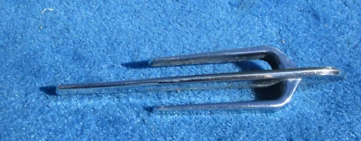 1950 1961 Volvo PV 445 444 Puett Side Hood Ornament Very Nice Used Shinny Chrome - Image 1 of 4