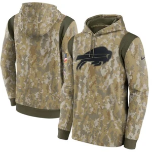 BUFFALO BILLS NIKE Camo 2021 Salute To Service HOODIE HERREN LARGE - Bild 1 von 6