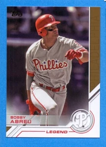 2017 Topps Salute #S101 Bobby Abreu Phillies - Picture 1 of 1