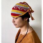 Fabriqué au Népal avec bouchons d'oreilles motif ethnique total motif ethnique bonbon tricot ha