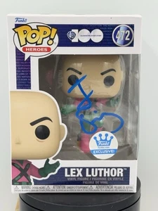 Jesse Eisenberg Lex Luthor Firmado #472 Funko Pop PSA #AN28344 Funko Exclusivo - Imagen 1 de 8