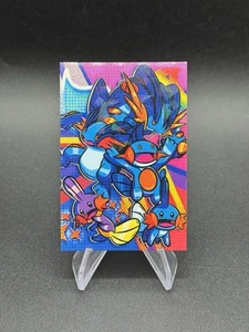 Mudkip Evolution Cracked Ice Holo Pokemon Karte Datenbank Team Rocket Peru - Bild 1 von 2