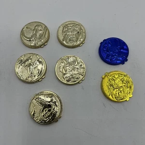 LOT of (7) Mighty Morphin Power Rangers Vintage Morpher Coins - Picture 1 of 3