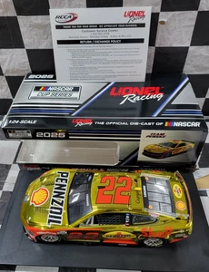 Joey Logano *2025* Mustang #22 Shell/Pennzoil *CHROME* 1/24 C222565SHPJLCL - Bild 1 von 8