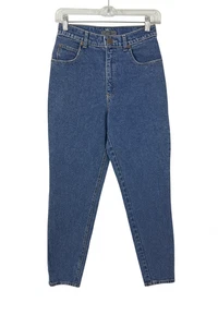 Lizwear Liz Claiborne Womens High Rise Mom Jeans Blue Stretch Denim Sz 10 30x29. - Picture 1 of 16