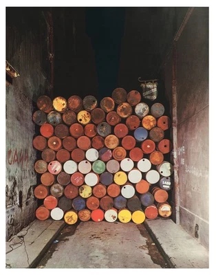 Christo, Original-Farbserigrafie, signiert und nummeriert. - Bild 1 von 3