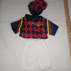 Build-A-Bear BAB Pferderennen Jockey dreiteiliges Outfit Set - Bild 1 von 4