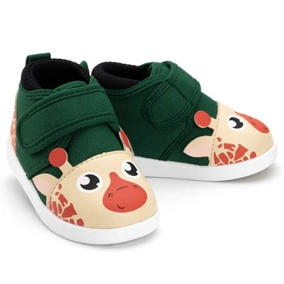 Zapatos para niños pequeños ikiki jirafa chirriantes | verdes Foto 1 de 4