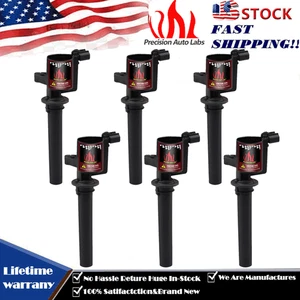 Set of 6 Ignition Coil FD502 DG500 For Ford Escape Mazda Mercury 3.0L V6 DG513 - Picture 1 of 11