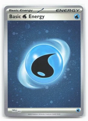 SV01: Scarlet & Violet Base Set #003 Basic Water Energy (Cosmos Holo) Holo 17645 - Image 1 of 2