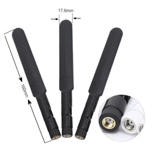 Antenne routeur WiFi sans fil double bande 8 dBi 2,4 GHz 5,8 GHz RP-SMA JackMaY YK - Photo 1/7